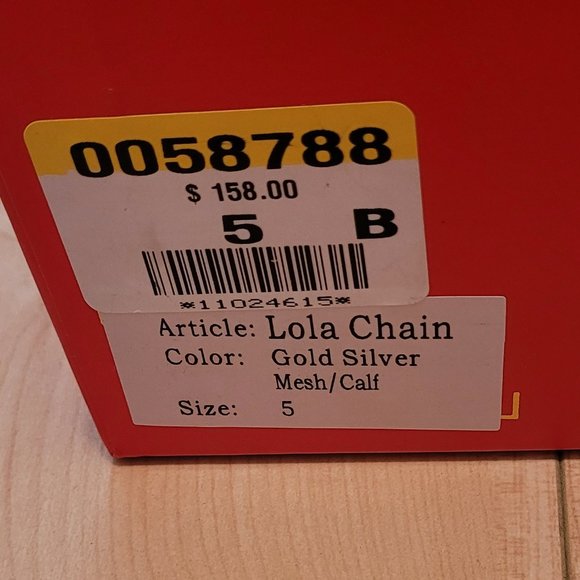 Browns Wishbone Lola Chain Slip On Sneakers Size 5 - Picture 13 of 14